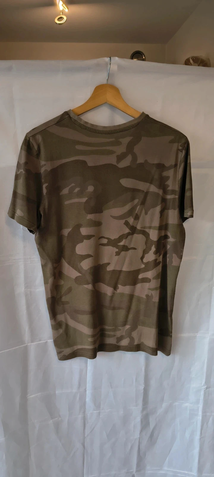 Camiseta Camouflage Clockhouse S – 100% Algodão | Confortável Básica | #277 – photo 4